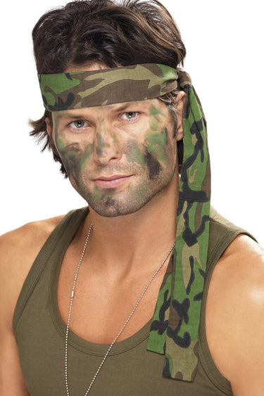 Smiffys militaire haarband - verkleedattribuut