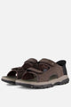 Skechers tresmen - reece heren sandalen - bruin 45