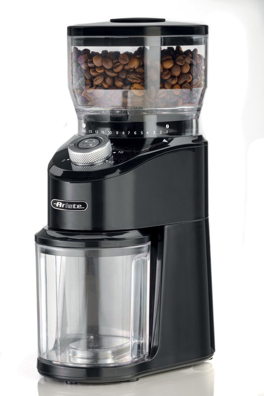 Ariete 3023 00 - elektrische koffiemolen - 200 watt - tot 200 gram - 14 maalinstellingen - zwart