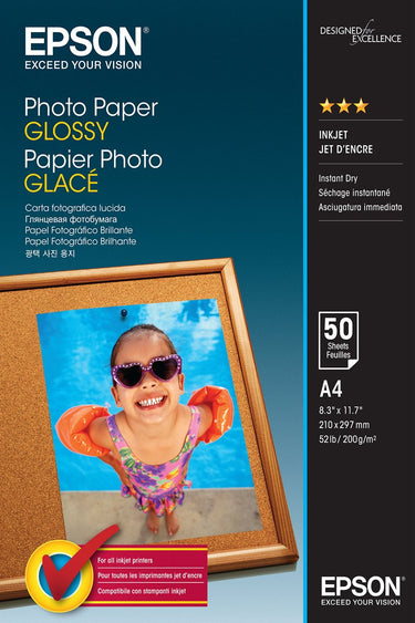 Epson - glossy photo paper - a4