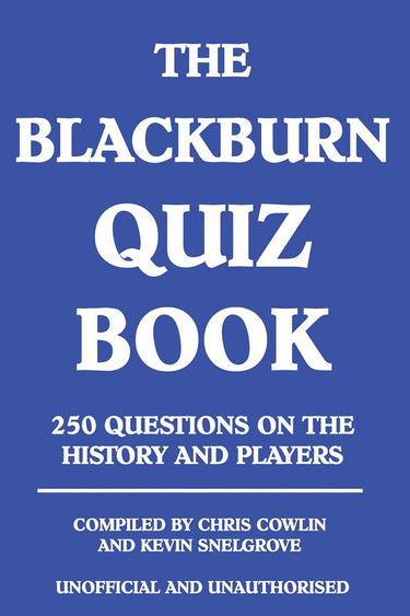 The blackburn quiz book