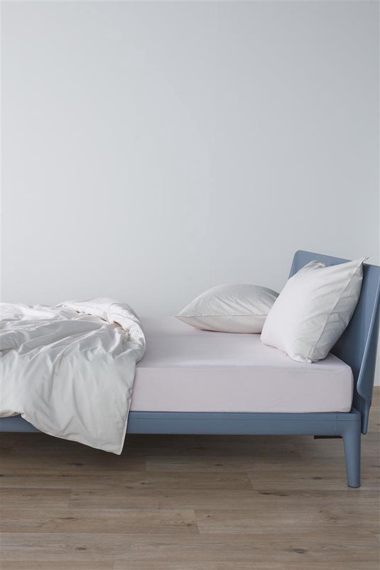 Beddinghouse - jersey - topper hoeslaken - 140x220 cm - zacht roze