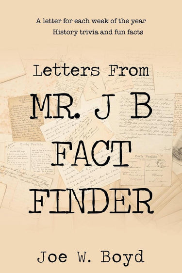 Letters from mr. j b fact finder