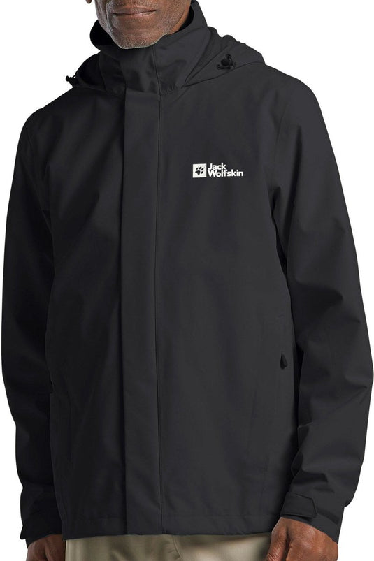 Jack wolfskin trailtime 2l jas heren - maat m
