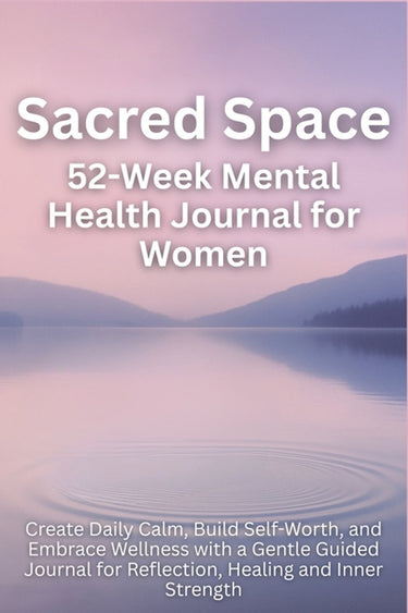 Merkloos sans marque sacred space 52-week mental health journal for women