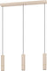 Eglo caminia hanglamp - gu10 - 77 cm - zandkleur beige goud