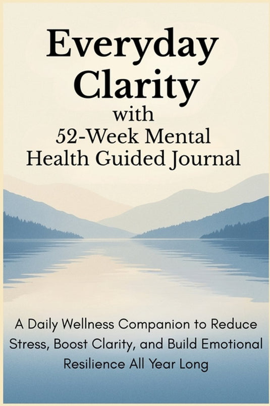Merkloos sans marque everyday clarity with 52-week mental health guided journal