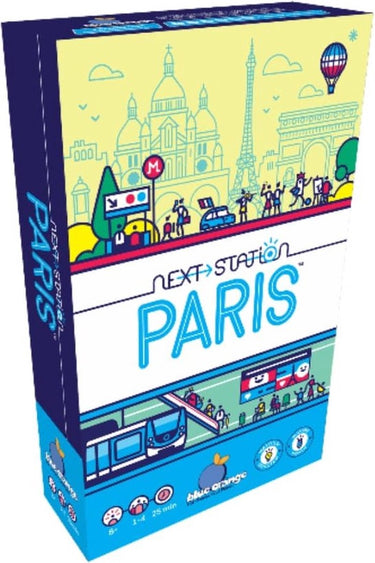 Geronimo games blue orange gezelschapsspel next station paris