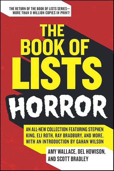 The book of lists: horror