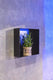 Looox colour box inbouwnis - 30x30x10cm - rvs zwart mat
