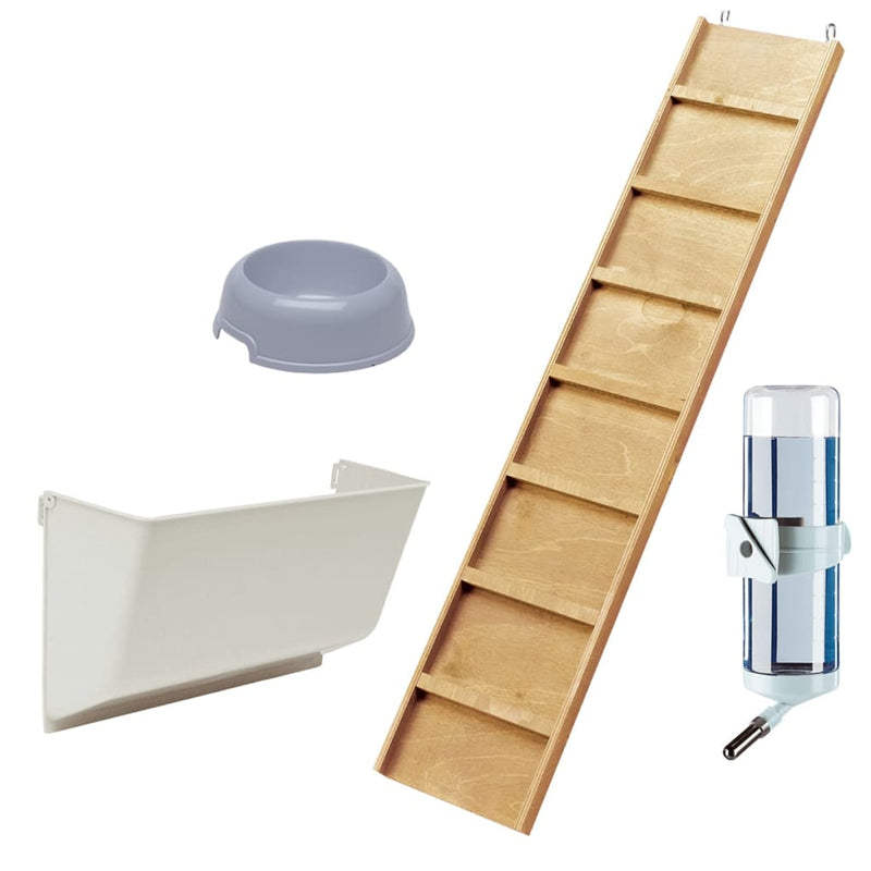 Load image into Gallery viewer, Ferplast konijnenhok grand lodge 120 kunststof grijs 57085360
