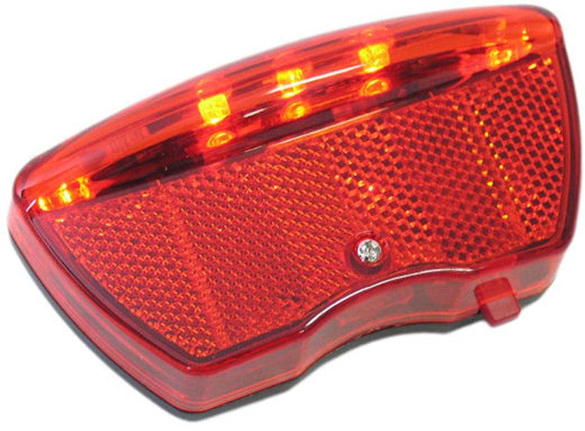 Carrier rear light Ikzi 5-led with sensor incl. batteries