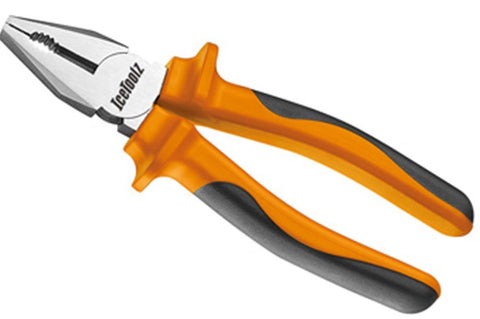 Icetoolz 28c2 combination pliers comfort grip 18cm orange