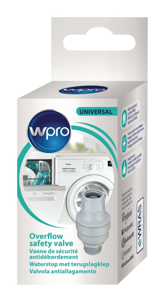 Wpro 484000008591 mechanische aquastop grijs