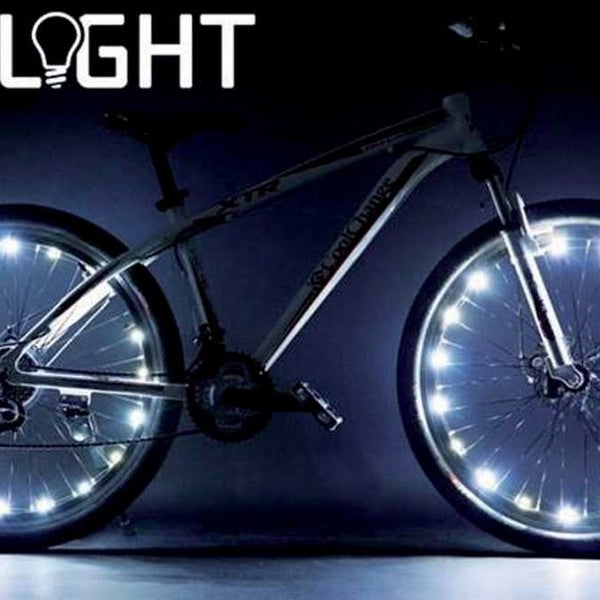 Wheel lighting IKZI for 2 wheels - red LEDs