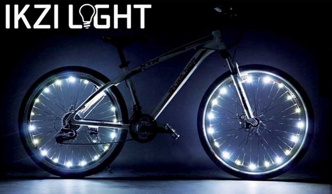 Wheel lighting IKZI for 2 wheels - blue LEDs