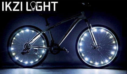 Wheel lighting IKZI for 2 wheels - blue LEDs