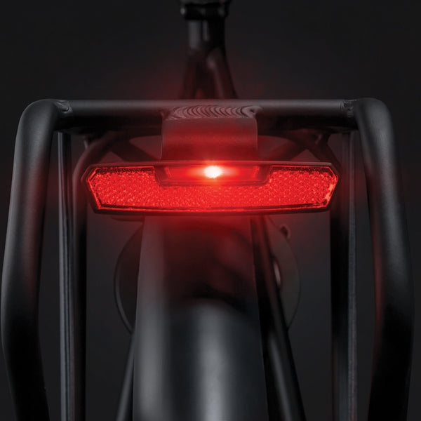 rear light Juno Battery led black/red