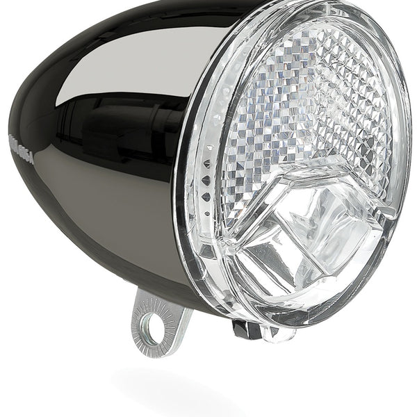 Headlight axa 606 e-bike 48v 15lux dark chrome