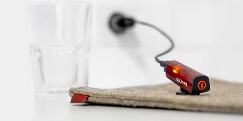 taillight Blaze LED USB rechargeable red