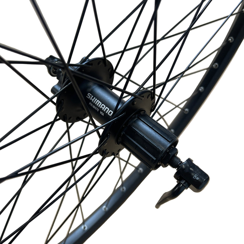 Load image into Gallery viewer, Roland achterwiel 26 21-559 taurus alu. zwart shimano hb475 schijfrem
