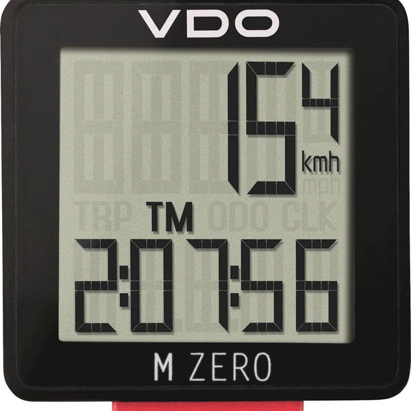 bike computer M Zero WR807 black/red -u