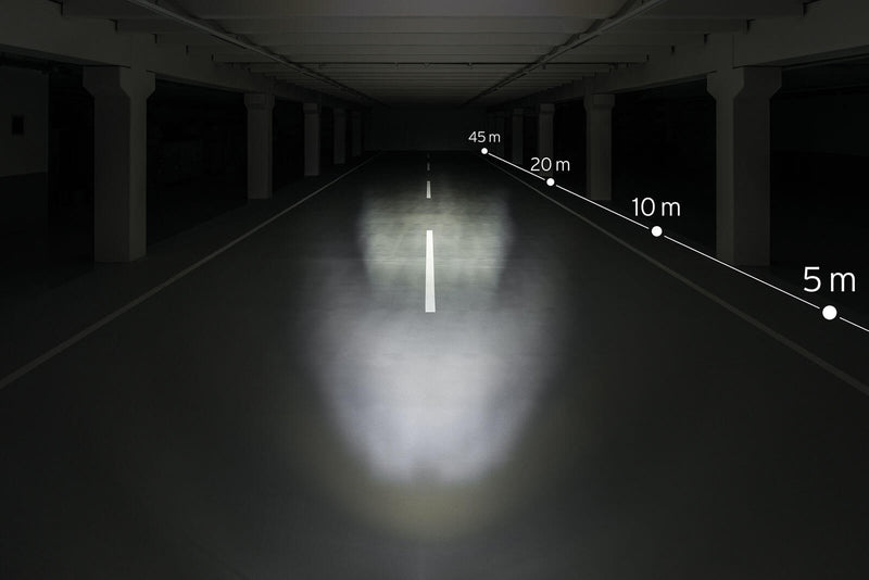 Load image into Gallery viewer, Koplamp Busch und Müller Lumotec Dopp N Plus met standlicht voor naafdynamo - 35 Lux
