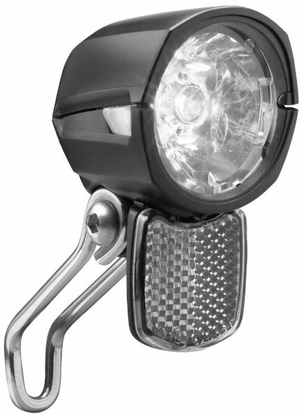 Headlight b&amp;m dopp-n plus hub dynamo + stand light black