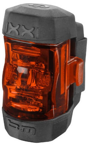 Lighting set Busch und Müller IXON Core + IXXI rear light USB rechargeable 50 Lux - black/silver