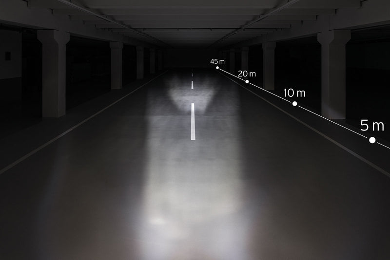 Load image into Gallery viewer, Busch muller koplamp busch und müller ixon fyre 30 lux usb oplaadbaar - zwart
