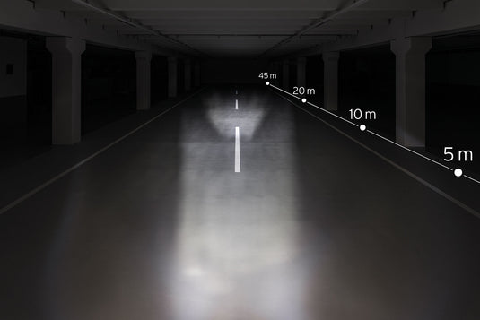 Busch muller koplamp busch und müller ixon fyre 30 lux usb oplaadbaar - zwart