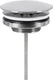 Differnz afvoerplug chroom â€“ always open â€“ ã˜ 72 mm â€“ met schroef