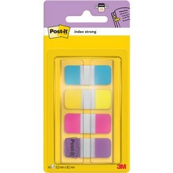 Indexen post-it assorti 4 x 10 kleuren