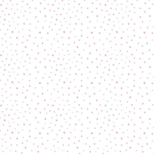 Noordwand noordwand behang baby confetti dots wit roze beige