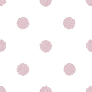 Noordwand behang urban friends coffee dots wit en roze