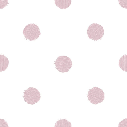 Noordwand behang urban friends coffee dots wit en roze
