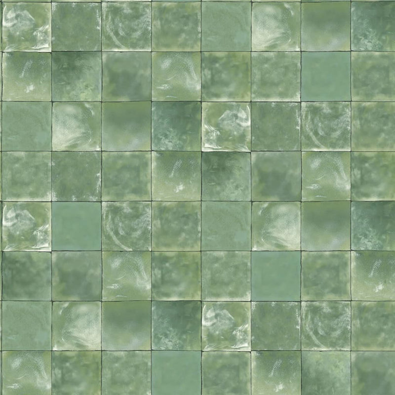 Load image into Gallery viewer, Noordwand Evergreen Behang Tiles groen
