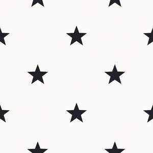 Noordwand behang friends coffee little stars zwart en wit