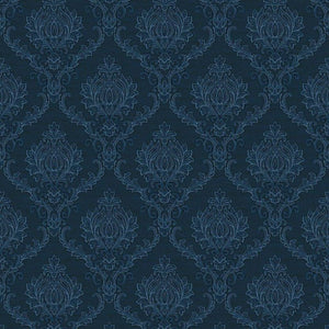 Noordwand Noordwand Behang Topchic Ornaments marineblauw