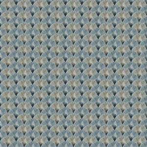 Noordwand behang topchic fans blauw