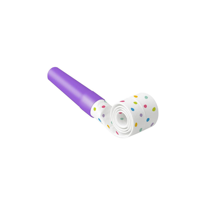 Load image into Gallery viewer, Paperdreams party roltong - party dots - 10cm papier plastic- pak a 6 stuks
