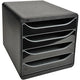 Brievenbakje exacompta big-box 3104214d glanzend zwart