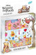 Totum winnie de poeh sticker set - 3 vellen stickers en speelachtergrond - creatief speelgoed junior jongens en meisjes vanaf 3 jaar
