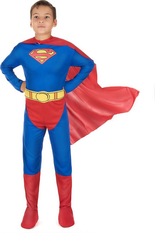 Rubies - superman kostuum jongens (maat l)