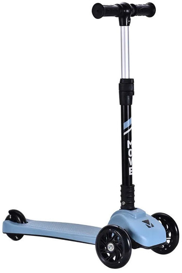 Move 3-wiel step - tri-scoot - pastel blauw - lichtgevende wielen - vouwbaar - in hoogte verstelbaar stuur - vanaf 3 jaar