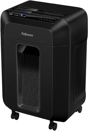 Fellowes automax 90m papierversnipperaar – automatisch handmatig – mini‑cut (p‑4) – 90 vel - ook geschikt voor creditcards, nietjes paperclips