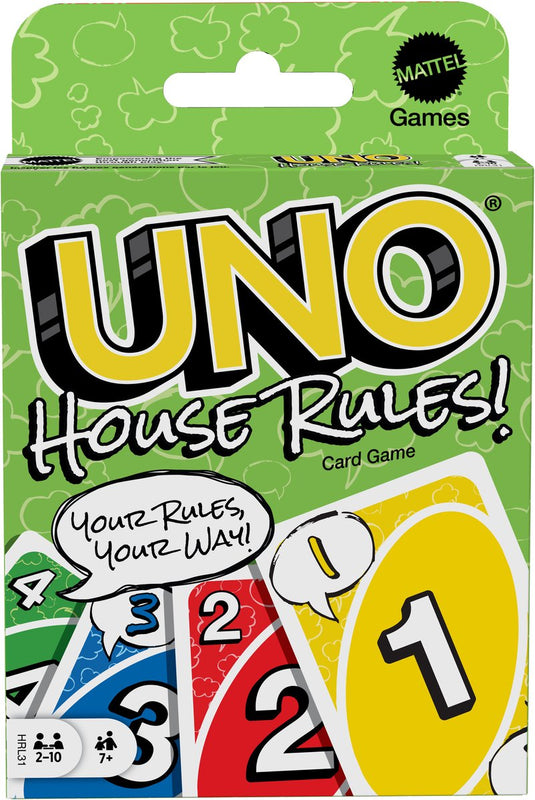 Mattel games uno huisregels