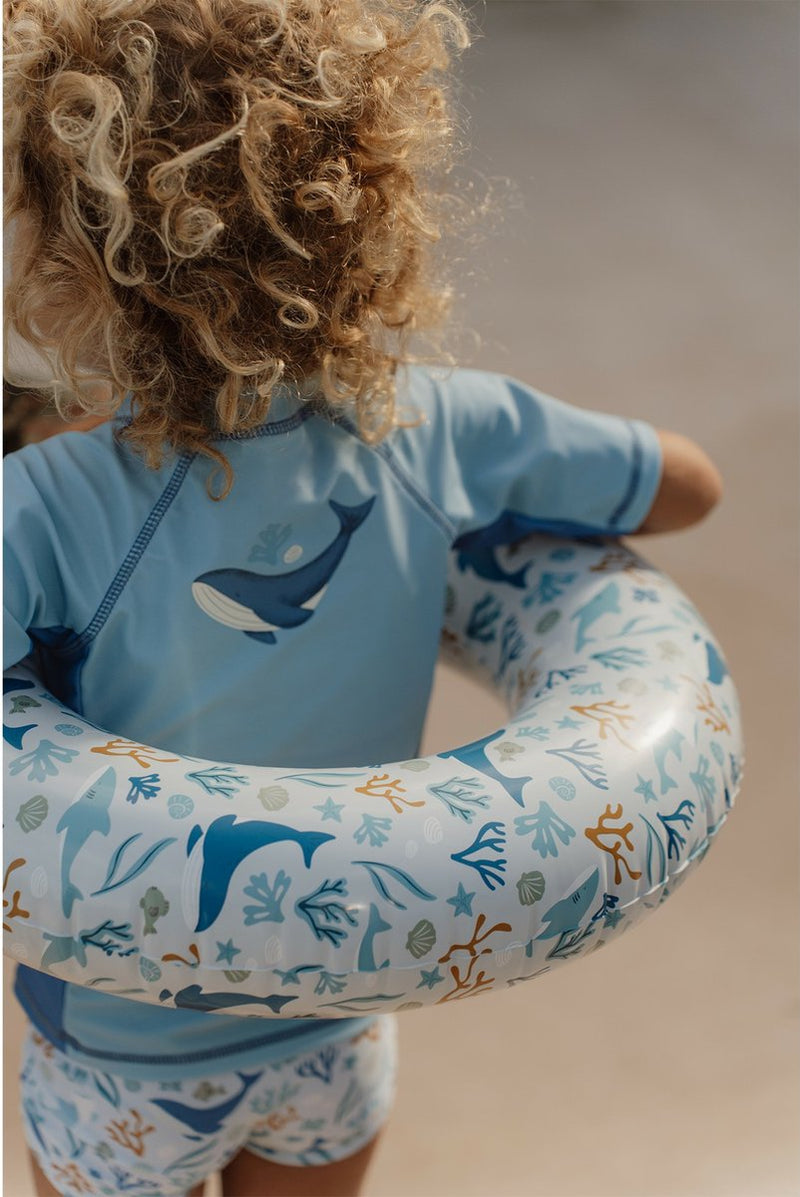 Load image into Gallery viewer, Little dutch zwemband ocean dreams blauw 50 cm
