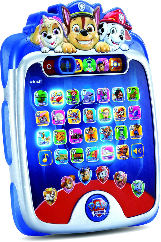 Vtech jouets educatifs licence pat patrouille - ma lumi tablette éducative, 3 jaar, batterijen vereist, aa, kunststof, meerkleurig