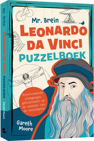 Bbnc uitgevers mr. brein leonardo da vinci puzzelboek